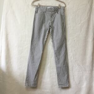 Joe's Jeans Blueberry Slim Fit Striped Skinny Jeans